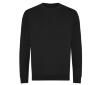 Heren Sweater deep black perfect voor bedrukking