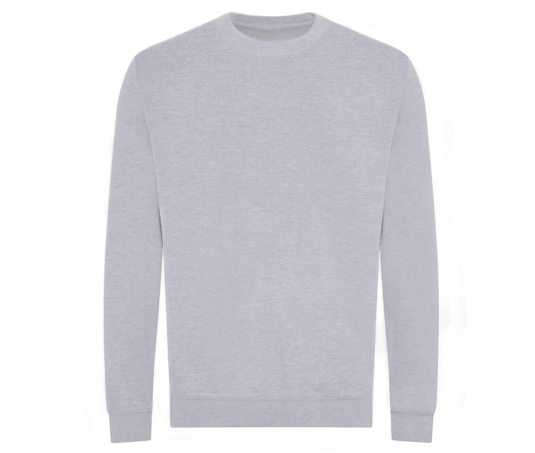 Heren Sweater heide grijs duurzaam perfect voor bedrukking