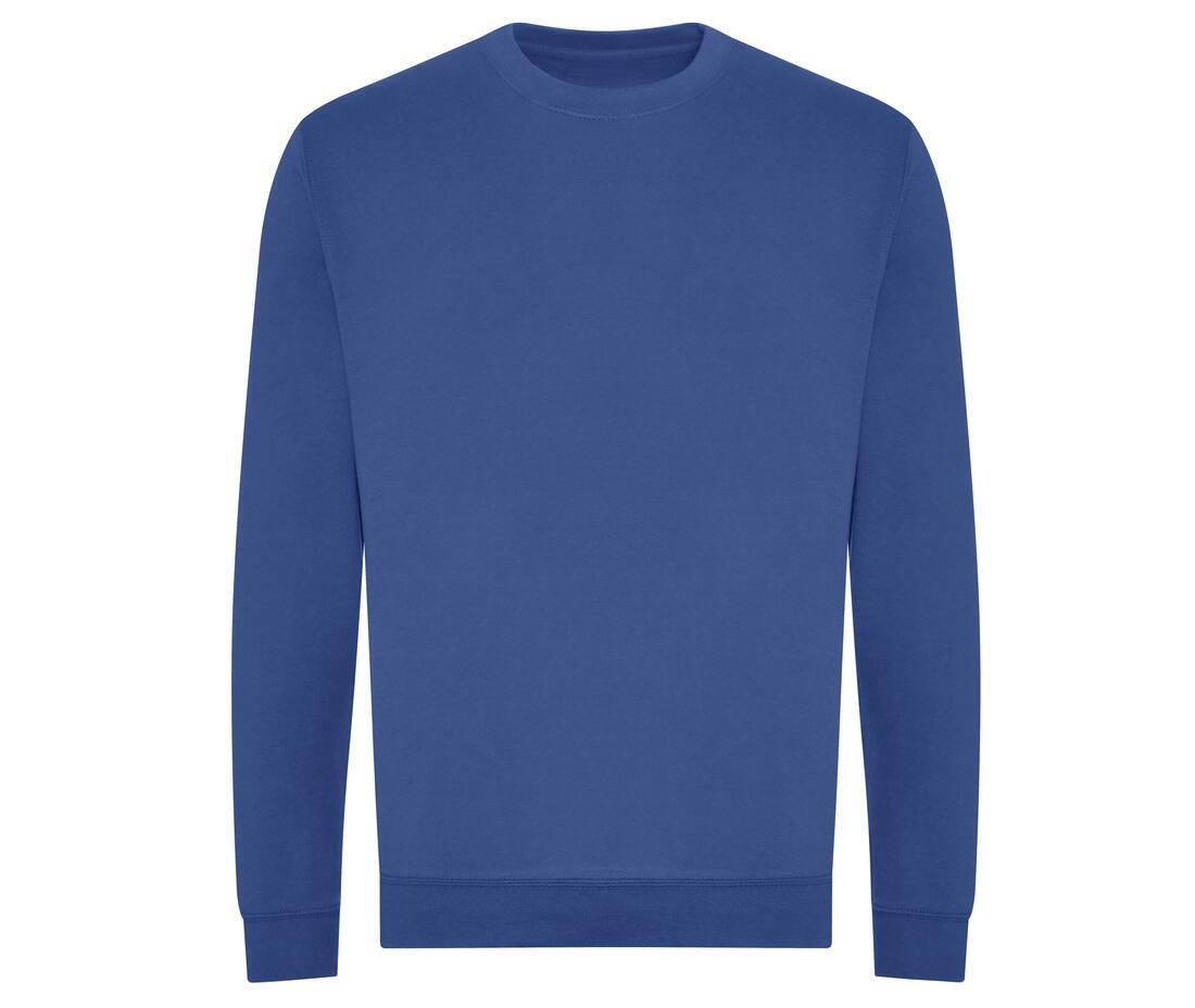 Heren Sweater royal blauw duurzaam perfect voor bedrukking