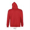 foto 2 Hooded sweatshirt voor hem rood te personaliseren