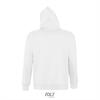 foto 2 Hooded sweatshirt voor hem wit te personaliseren