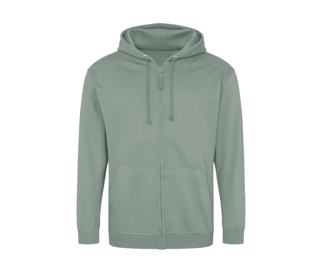 Hoodie bedrukken? Hoodie dusty green voor hem