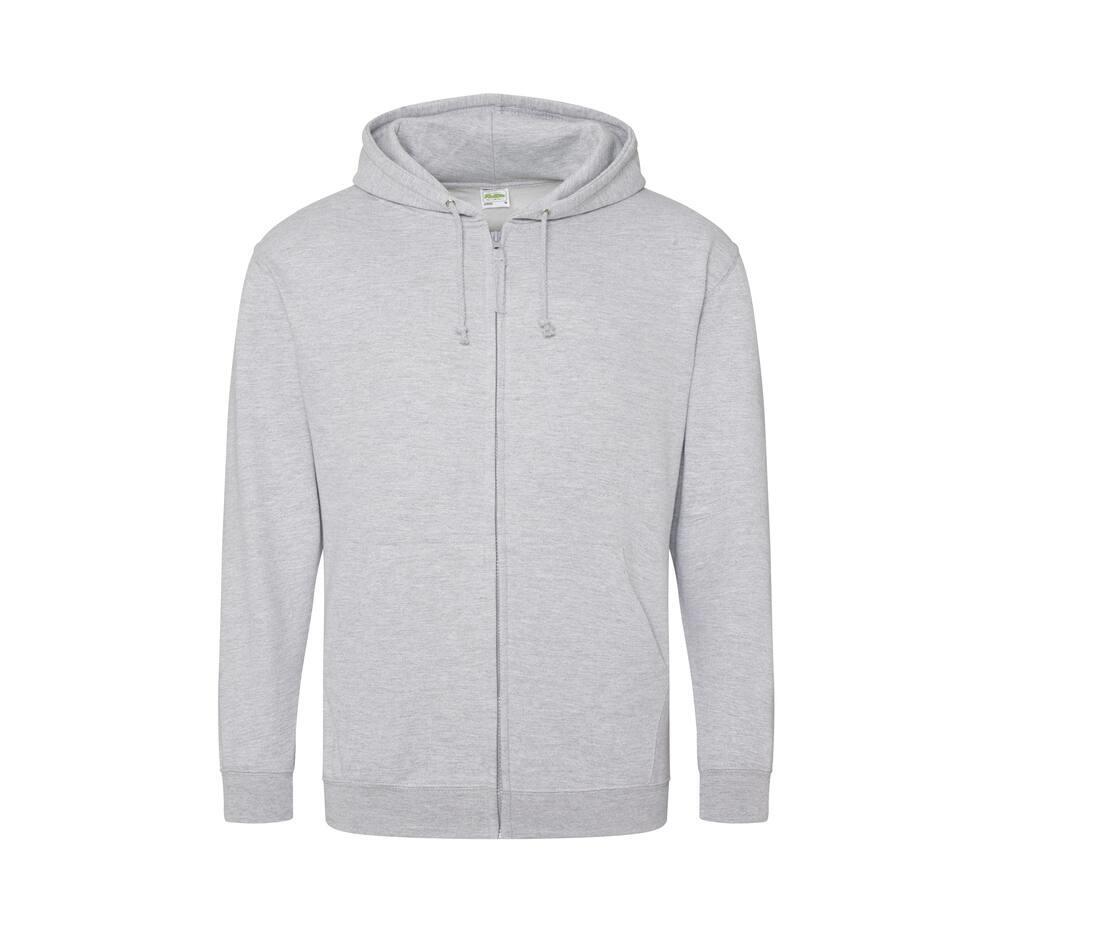 Hoodie bedrukken? Hoodie heide grijs voor hem