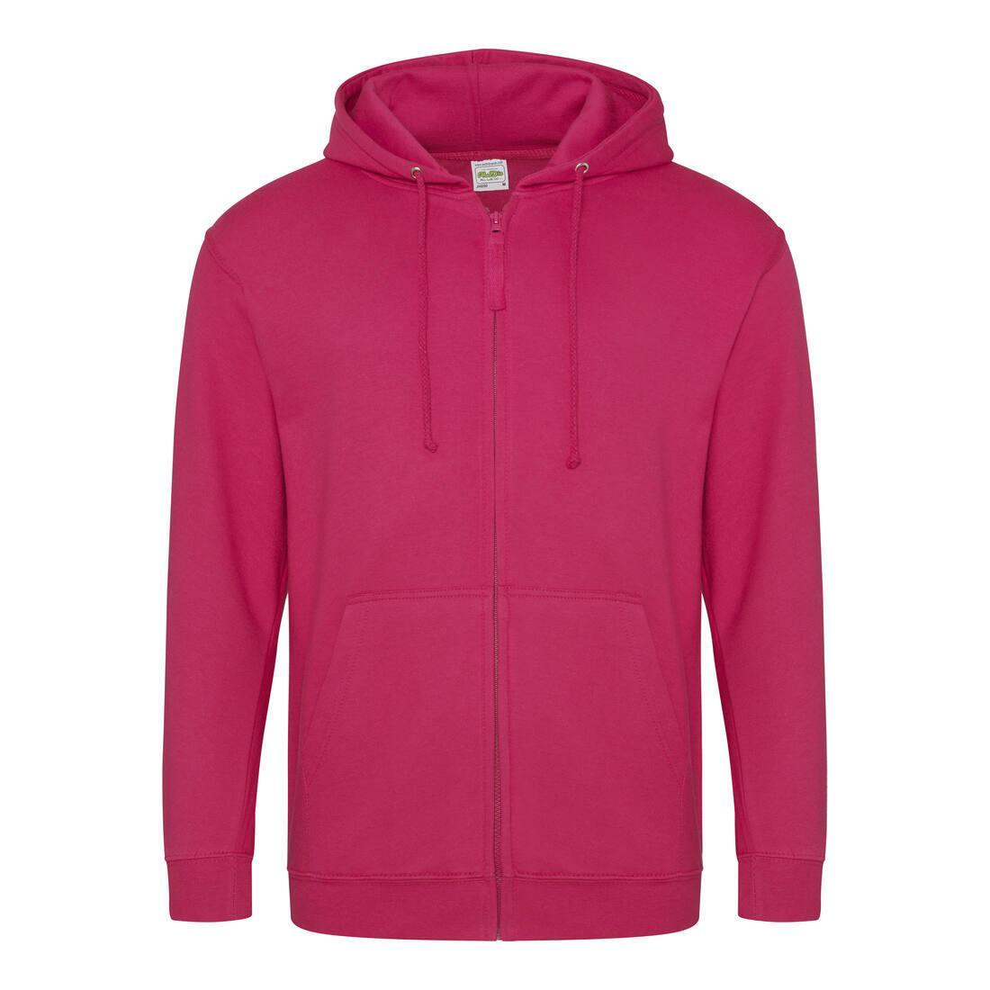 Hoodie bedrukken? Hoodie hot pink voor hem