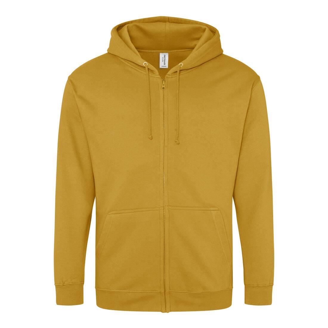 Hoodie bedrukken? Hoodie mustard voor hem