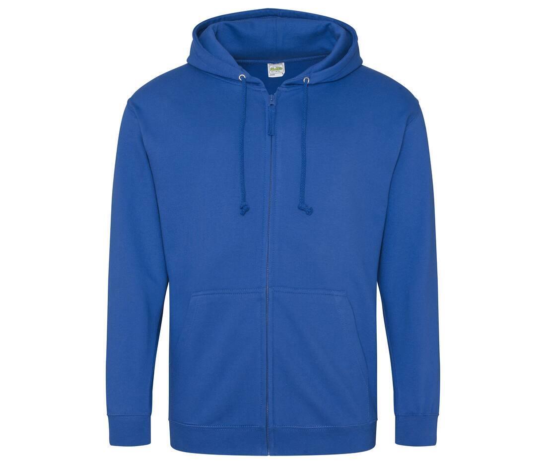 Hoodie bedrukken? Hoodie royal blauw voor hem