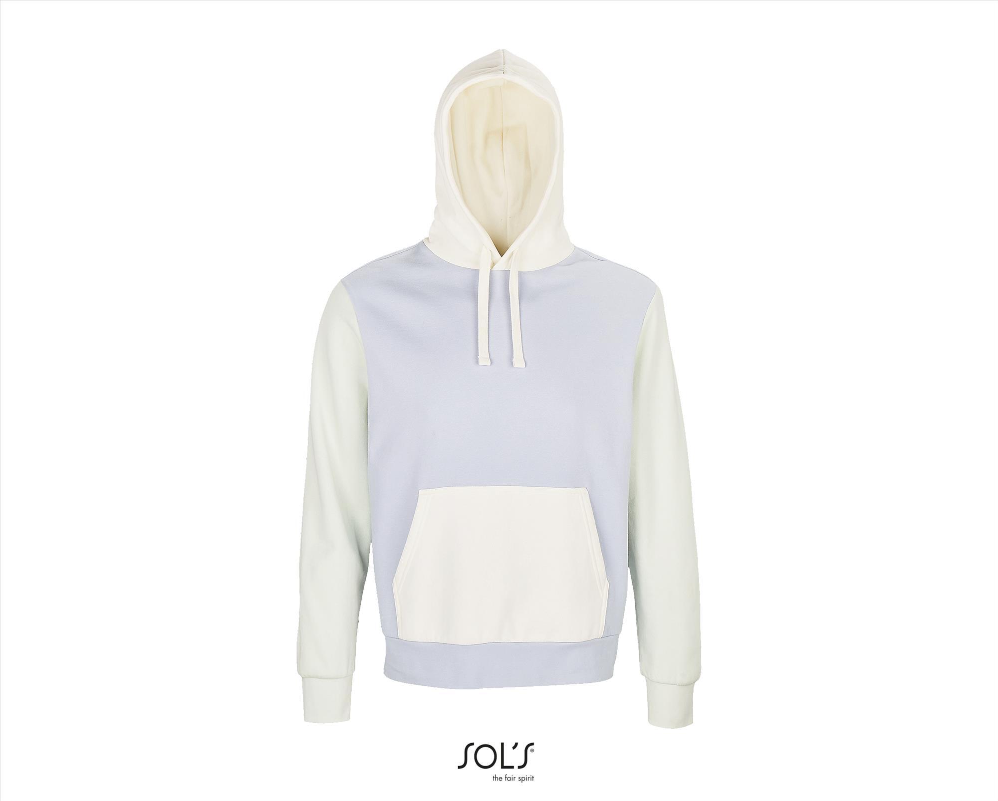 Hoodie pastel blauw unisex