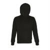 foto 1 hoodie unisex zwart zware stof recycled polyester