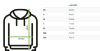 foto 4 hoodie unisex zwart zware stof recycled polyester 