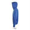 foto 3 Hoodie voor heren met een gevoerde capuchon royal blauw met grijs melange 