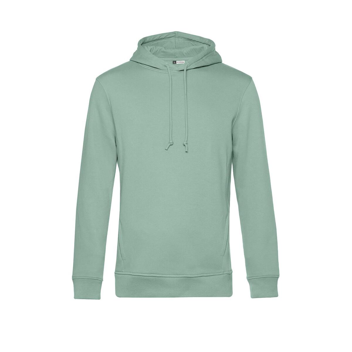 Hoodie voor heren sage Duurzaam bedrukbaar te personaliseren