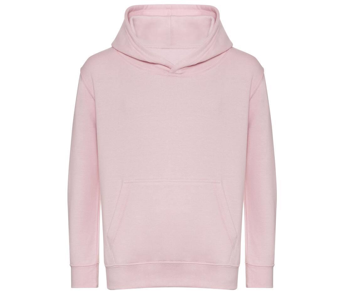 Hoodie voor kinderen duurzaam baby pink perfect te bedrukken met logo, tekst of foto