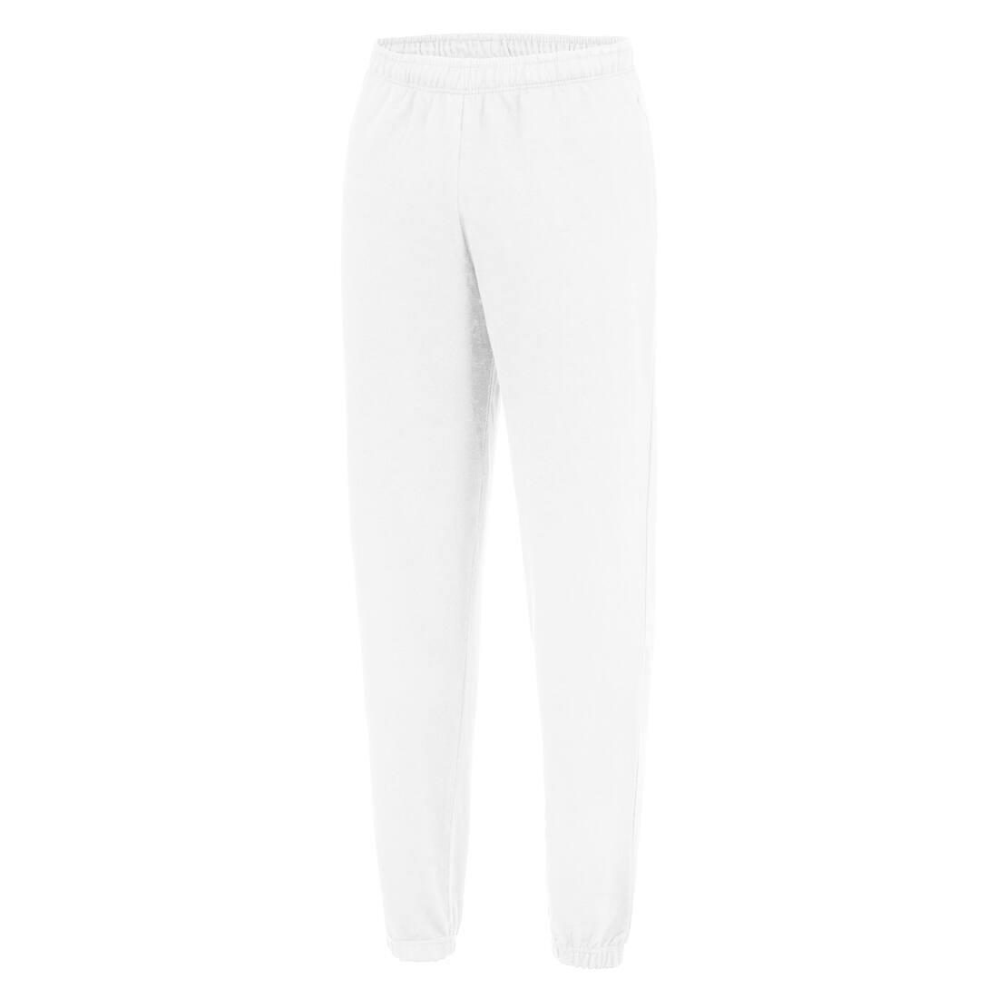 Joggingbroek heren wit te personaliseren