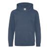 foto 1 Kinder hoodie airforce blue te personaliseren te bedrukken