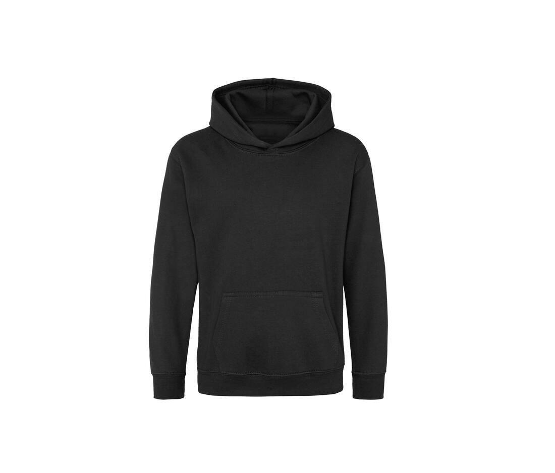 Kinder hoodie black smoke te personaliseren te bedrukken