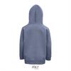 foto 2 Kinder hoodie blauw personaliseren bedrukken sweatshirt