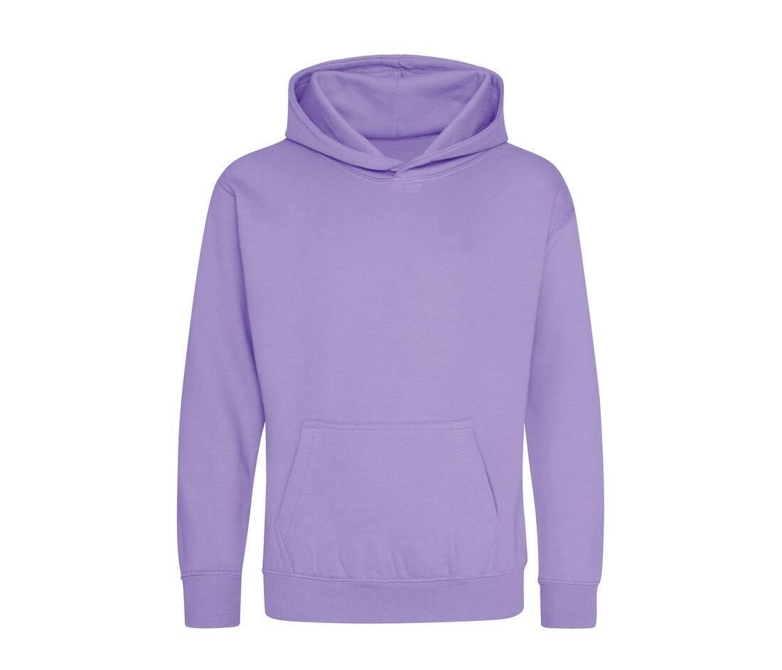 Kinder hoodie digital lavender te personaliseren te bedrukken