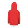 foto 2 Kinder hoodie rood personaliseren bedrukken sweatshirt