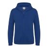Kinder Hoodie royal blauw perfect om te bedrukken met je eigen logo, tekst, of foto