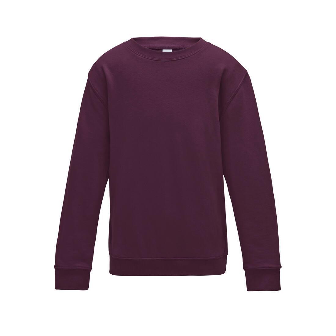 Kinder sweatshirts bordeaux personaliseer je sweatshirts