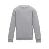Kinder sweatshirts heide grijs personaliseer je sweatshirts