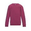 Kinder sweatshirts hot pink personaliseer je sweatshirts