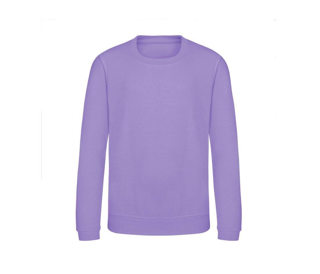 Kinder sweatshirts lavendel personaliseer je sweatshirts