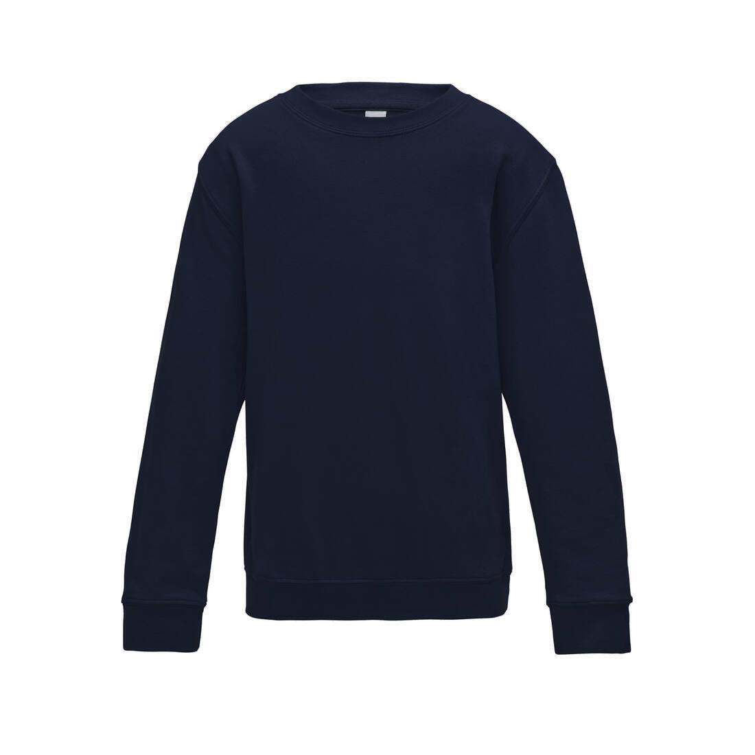 Kinder sweatshirts oxford navy personaliseer je sweatshirts