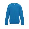 Kinder sweatshirts sapphire blue personaliseer je sweatshirts