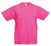 foto 1 Kinder T-shirt fuchsia te bedrukken te personaliseren korte mouw