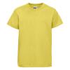 Kinder t-shirt geel te personaliseren bedrukbaar