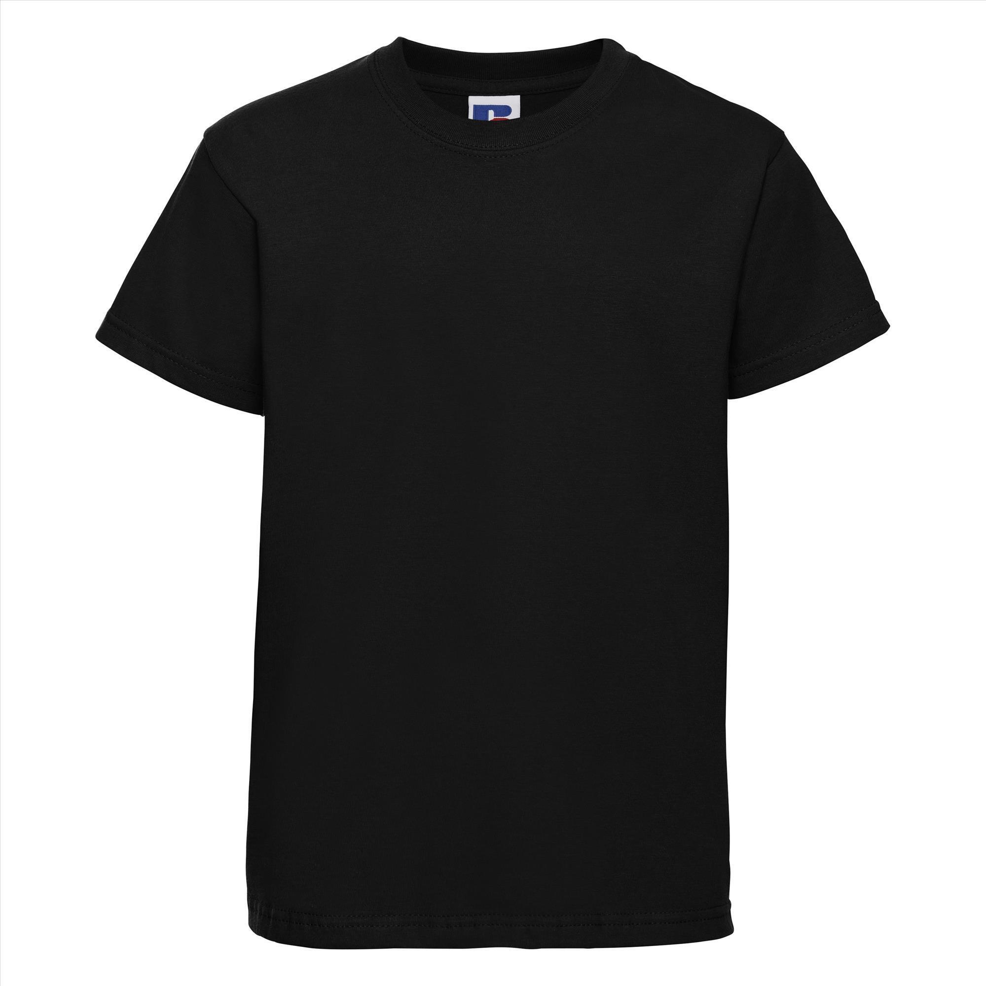 Kinder t-shirt zwart te personaliseren bedrukbaar
