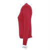 foto 3 Klassieke dames trui met een V-neck rood 