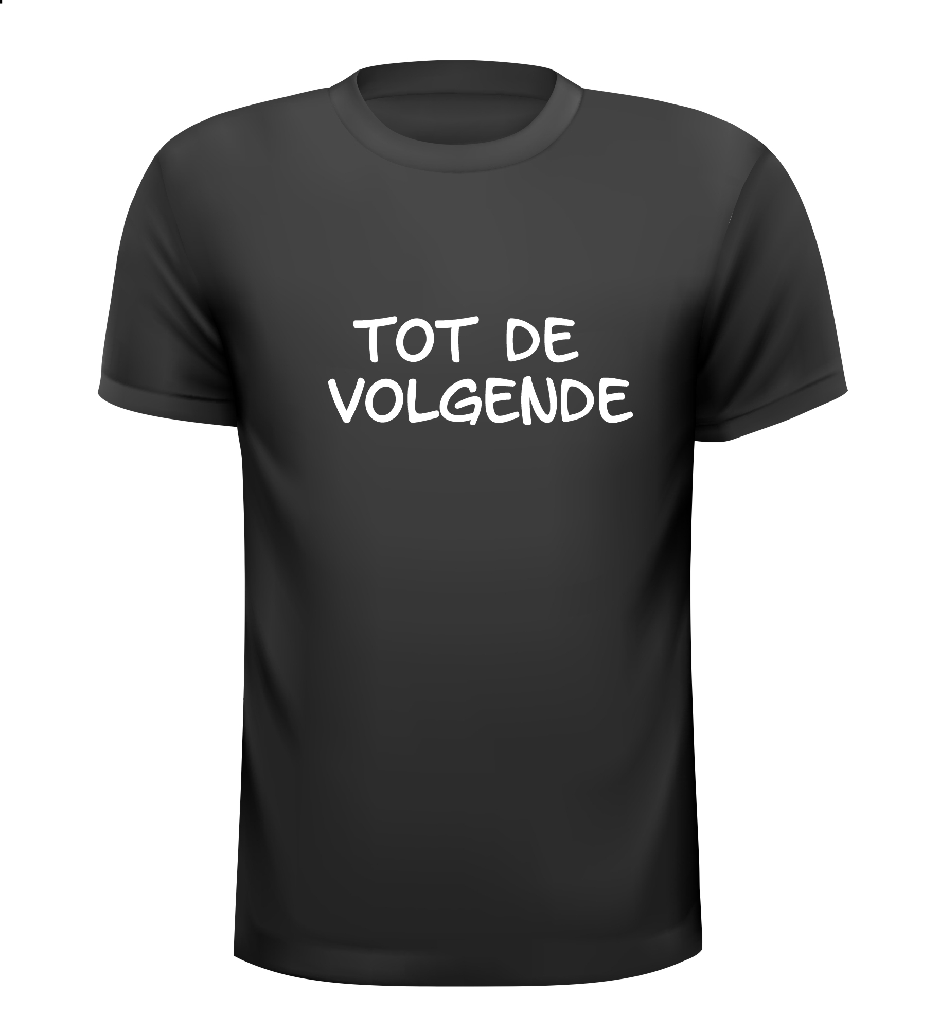 Leuk festival shirtje tot de volgende