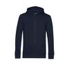Milieubewuste trendy hoodie Marine blauw voor mannen te personaliseren bedrukken