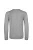 foto 2 Modern zware kwaliteit heren T-shirt met lange mouwen sport grijs te personaliseren 