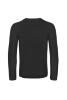 foto 2 Modern zware kwaliteit heren T-shirt met lange mouwen zwart te personaliseren 
