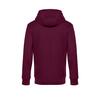 foto 2 Modieuze hoodie dark cherry voor hem, personaliseren bedrukken hoodie