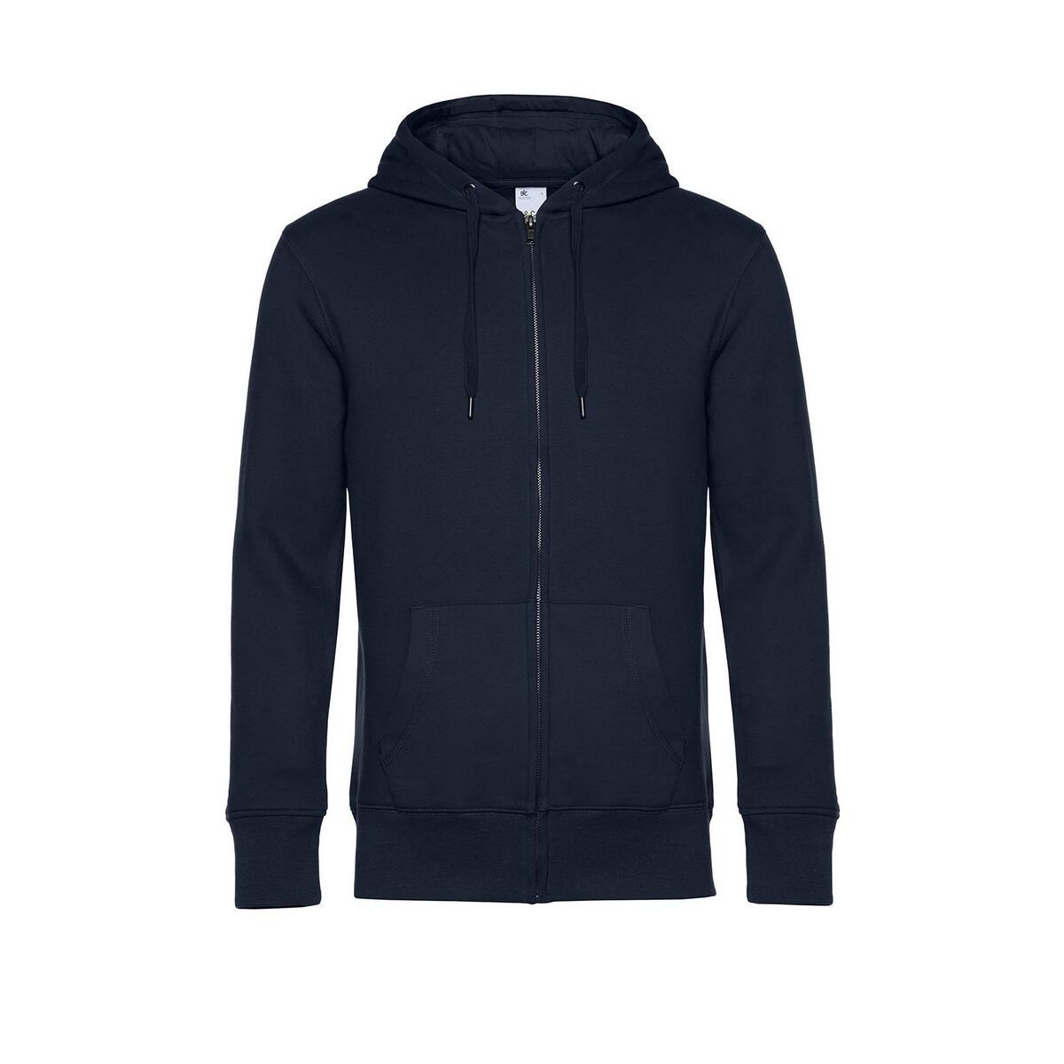 Modieuze hoodie Marine blauw voor hem, personaliseren bedrukken hoodie