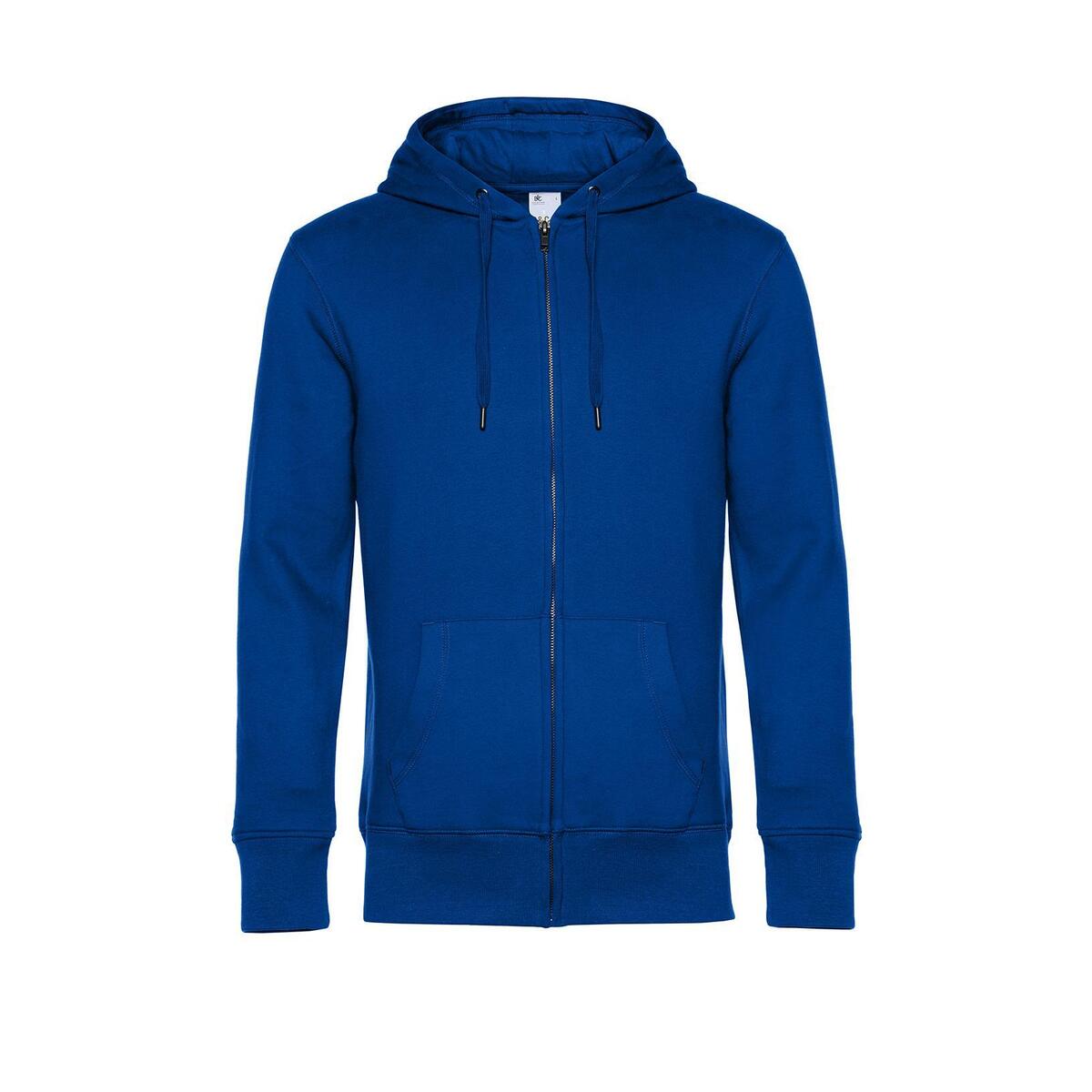 Modieuze hoodie royal voor hem, personaliseren bedrukken hoodie