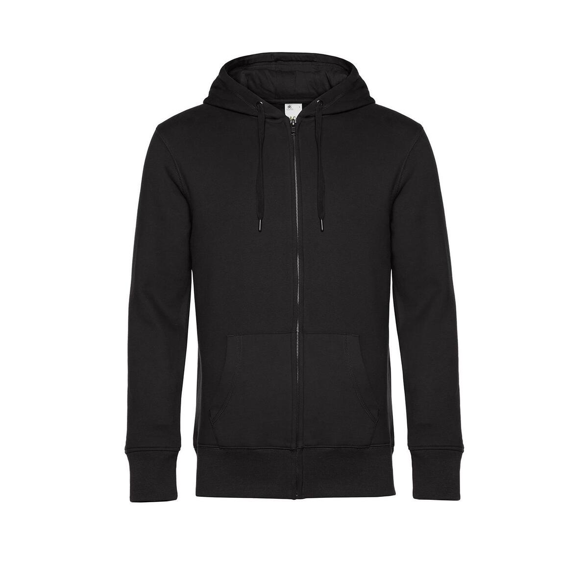 Modieuze hoodie zwart voor hem, personaliseren bedrukken hoodie