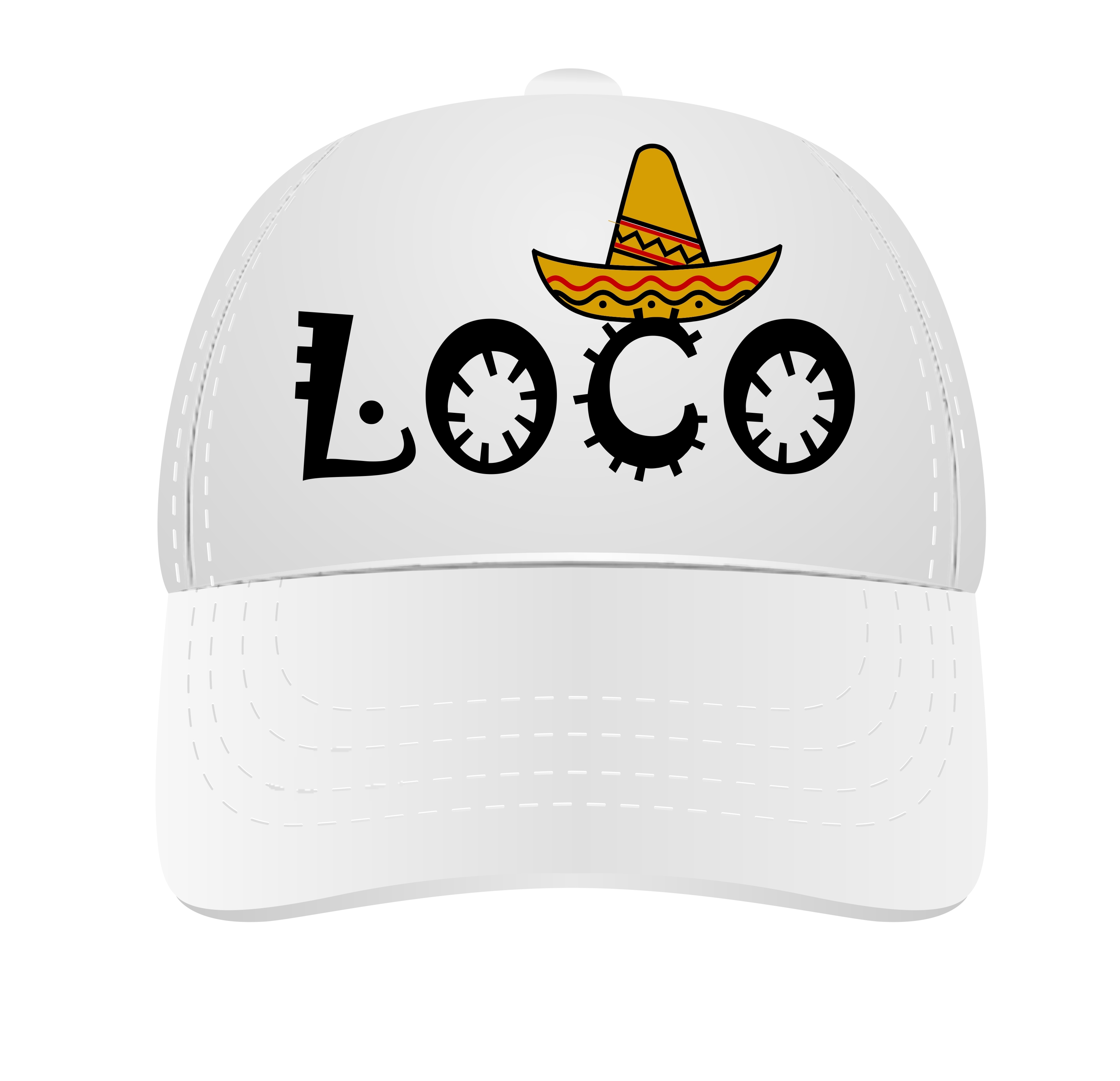 Pet Loco gek grappige petje met sombrero Mexicaans