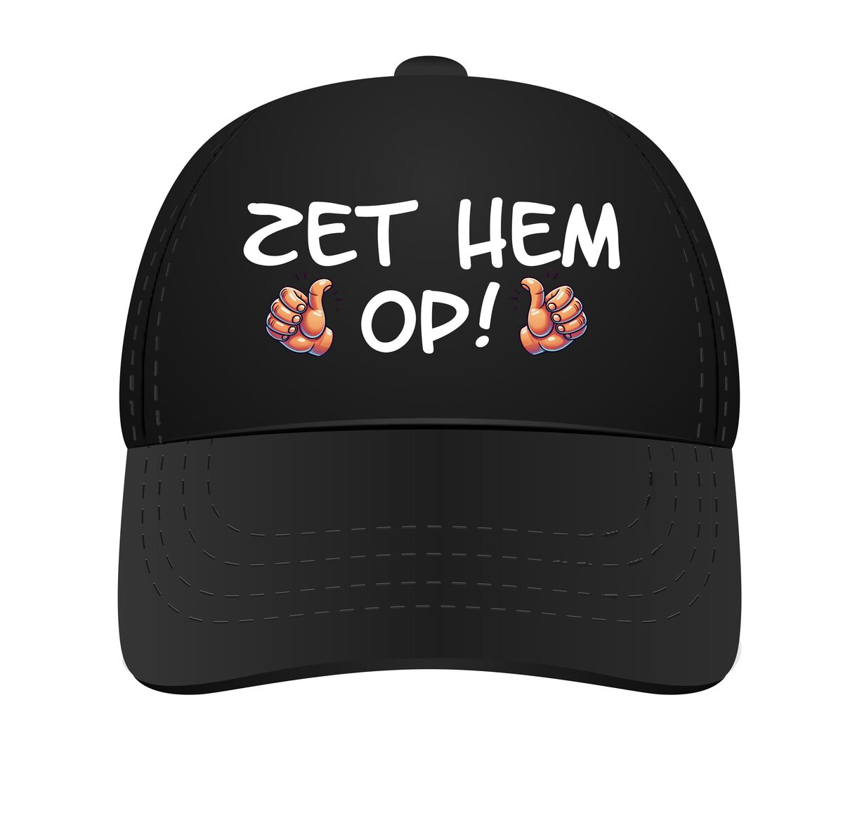 Pet zet hem op!