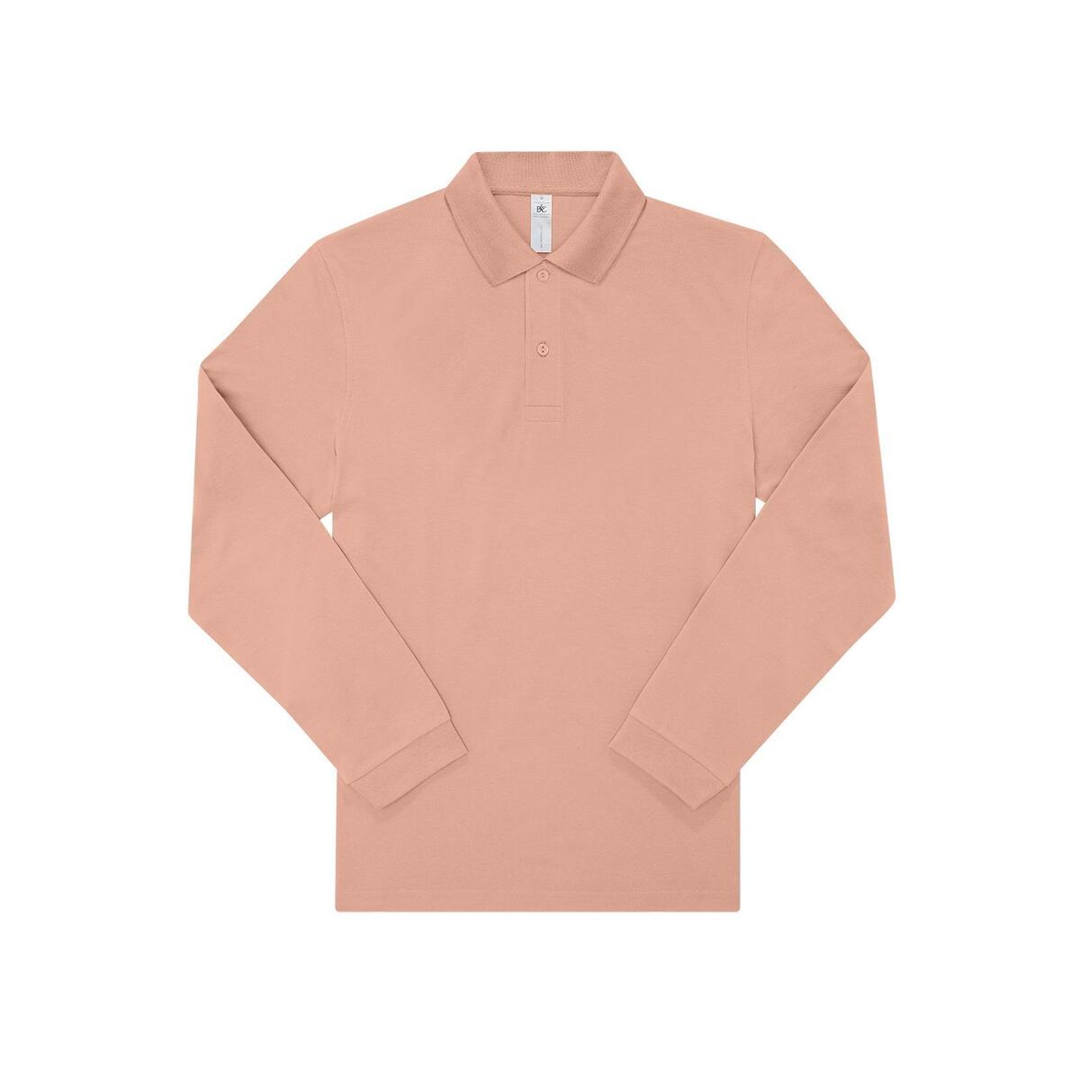 Polo lange mouw nude voor mannen unisex te personaliseren