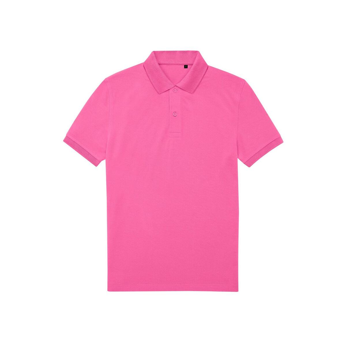 Polo voor hem lotus roze te bedrukken personaliseren korte mouw heren