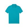 foto 1 Polo voor hem pop turquoise te bedrukken personaliseren korte mouw heren