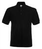 Polo voor hem zwart korte mouw