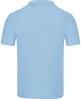 foto 2 Polo voor mannen new sky blue korte mouw te bedrukken te personaliseren