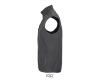 foto 3 Softshel Bodywarmer voor hem houtskool grijs duurzaam gerecycled polyester 