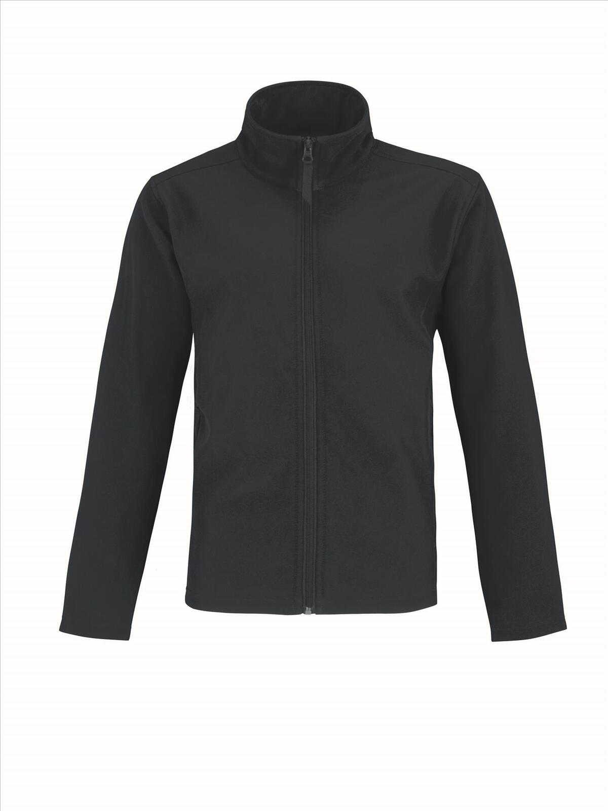 Softshell jas donkerblauw voor hem te personaliseren bedrukbaar